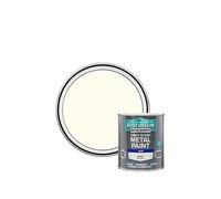 Rust-Oleum Metal Expert Water-Based Paint Satin White 750Ml White