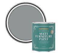 Rust-Oleum Mid Grey Furniture & Skirting Board Paint in Matt Finish - Mid-Anthracite 750ml