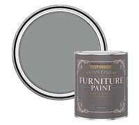Rust-Oleum Mid Grey Furniture & Skirting Board Paint in Satin Finish - Mid-Anthracite 750ml