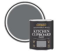 Rust-Oleum Mid Grey Kitchen Cupboard Paint in Matt Finish - Mid-Anthracite 750ml