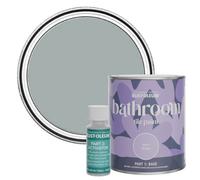 Rust-Oleum Grey Water-Resistant Bathroom Tile Paint in Matt Finish - Mineral Grey 750ml