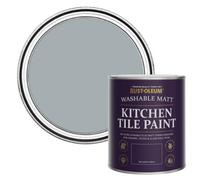 Rust-Oleum Mineral Grey Matt Kitchen Tile Paint 750Ml