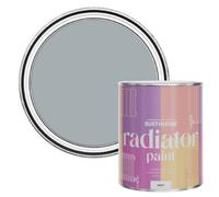 Rust-Oleum Mineral Grey Matt Radiator Paint 750Ml