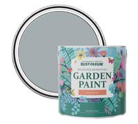 Rust-Oleum Grey Mould-Resistant Garden Paint In Satin Finish - Mineral Grey 2.5L