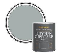 Rust-Oleum Mineral Grey Satin Kitchen Cupboard Paint 750Ml