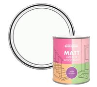 Rust-Oleum White Interior Wood Paint in Matt Finish - Moonstone 750ml