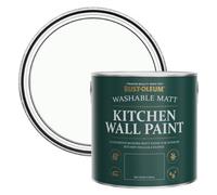 Rust-Oleum Grey Washable Kitchen Wall Paint in Matt Finish - Moonstone 2.5L