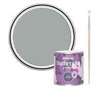 Rust-Oleum Mould-Resistant Grey Bathroom Grout Paint -Pitch Grey 250ml