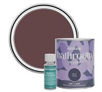 Rust-Oleum Purple Water-Resistant Bathroom Tile Paint in Gloss Finish - Mulberry Street 750ml