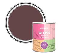Rust-Oleum Purple Interior Wood Paint in Gloss Finish - Mulberry Street 750ml