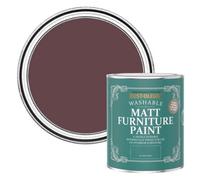 Rust-Oleum Dark Purple Furniture & Skirting Board Paint in Matt Finish - Mulberry Street 750ml