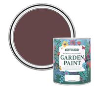 Rust-Oleum Dark Purple Mould Resistant Garden Paint in Matt Finish - Mulberry Street 750ml