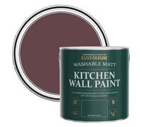 Rust-Oleum Purple Washable Kitchen Wall Paint in Matt Finish - Mulberry Street 2.5L