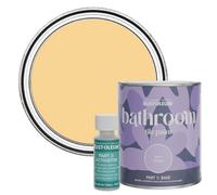 Rust-Oleum Yellow Water-Resistant Bathroom Tile Paint in Matt Finish - Mustard 750ml