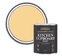 Rust-Oleum Yellow Kitchen Cupboard Paint in Matt Finish - Mustard 750ml