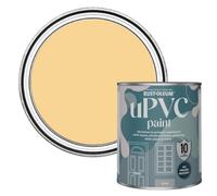 Rust-Oleum Yellow uPVC Door and Window Paint In Satin Finish - Mustard 750ml