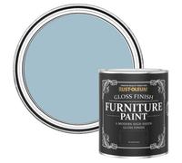 Rust-Oleum Blue Furniture & Skirting Board Paint in Gloss Finish - Nan's Best China 750ML