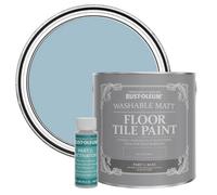 Rust-Oleum Blue Washable Matt Floor Tile Paint - Nans Best China 2.5L
