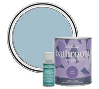 Rust-Oleum Blue Water-Resistant Bathroom Tile Paint in Satin Finish - Nan's Best China 750ml