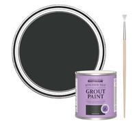 Rust-Oleum Stain-Resistant Black Kitchen Tile Grout Paint - Natural Charcoal (Black) 250ml