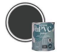 Rust-Oleum Black uPVC Door and Window Paint In Satin Finish - Natural Charcoal 750ml