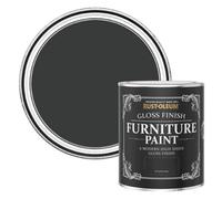 Rust-Oleum Natural Charcoal Gloss Furniture Paint 750Ml