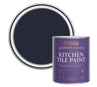 Rust-Oleum Blue water resistant Kitchen Tile Paint in Satin Finish - Odyssey 750ml
