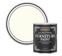 Rust-Oleum Off White Furniture Paint in Gloss Finish - Antique White 750ml