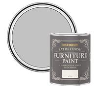 Rust-Oleum Off White Furniture & Skirting Board Paint in Satin Finish - Porcelain 750ml