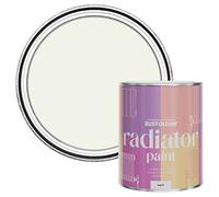 Rust-Oleum Off White Radiator Paint in Matt Finish - Steamed Milk 750ml