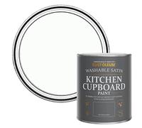 Rust-Oleum Off White Scrubbable Kitchen Cupboard Paint in Satin Finish - Moonstone 750ml
