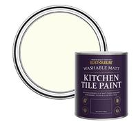 Rust-Oleum Kitchen Tile Paint Matt - Antique White 750ml - Off White