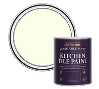 Rust-Oleum Off White water resistant Kitchen Tile Paint in Matt Finish - Shortbread 750ml