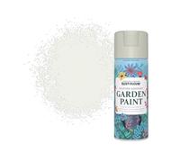 Rust-Oleum Off White Weather, Mould and Algae Resistant Garden Paint Spray Aerosol in Matt Finish - Steamed Milk 400ml