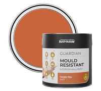 Rust-Oleum Orange Guardian Mould Resistant Wall Paint - Tiger Tea 2.5L