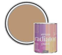 Rust-Oleum Orange Heat Resistant Radiator Paint in Satin Finish - Fired Clay 750ml