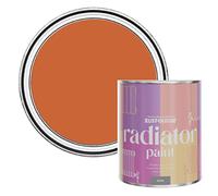 Rust-Oleum Orange Heat Resistant Radiator Paint in Satin Finish - Tiger Tea 750ml