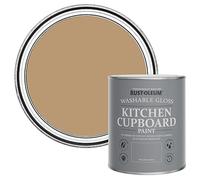 Rust-Oleum Orange Kitchen Cupboard Paint in Gloss Finish - Fired Clay 750ml