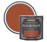 Rust-Oleum Orange Scratch-Proof Floor Paint in Matt Finish - Tiger Tea 2.5L