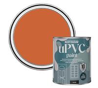 Rust-Oleum Orange uPVC Door and Window Paint In Gloss Finish - Tiger Tea 750ml