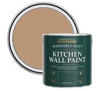 Rust-Oleum Orange Washable Kitchen Wall Paint in Matt Finish - Fired Clay 2.5L