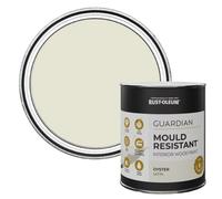 Rust-Oleum Oyster Guardian Satin Mould Resistant Interior Wood Paint 750Ml