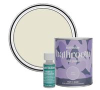 Rust-Oleum Beige Water-Resistant Bathroom Tile Paint in Matt Finish - Oyster 750ml