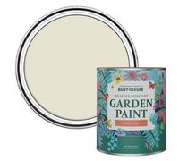 Rust-Oleum Beige Mould-Resistant Garden Paint In Satin Finish - Oyster 750ml