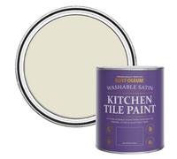 Rust-Oleum Oyster Satin Kitchen Tile Paint 750Ml
