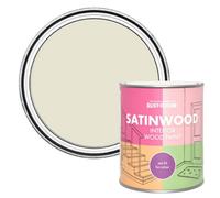 Rust-Oleum Beige Satinwood Interior Wood Paint - Oyster 750ml