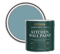 Rust-Oleum Blue Washable Kitchen Wall Paint in Matt Finish - Pacific State 2.5L