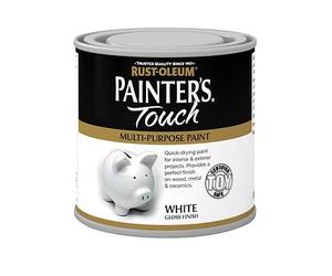 Rust-Oleum Painter&Rsquo;S Touch Toy Safe Gloss Multi-Purpose Paint - White 250 Ml White
