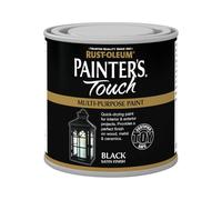 Rust-Oleum Painters Touch Multi-Surface Paint Black Satin 250ml Toy Safe Paint