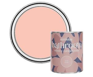 Rust-Oleum Peach Moisture Resistant Bathroom Wood and Cabinet Paint in Matt Finish - Happy As A Clam 750ml